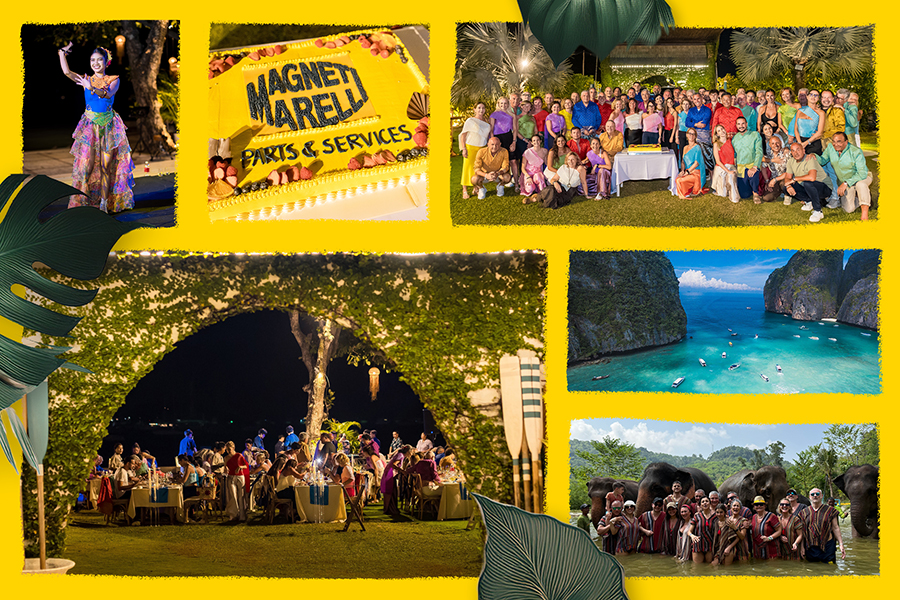 Incentive Magneti Marelli Parts & Services in Thailandia 2025: momenti salienti con distributori e ricambisti tra Phuket, Phi Phi Island e Isole Similan